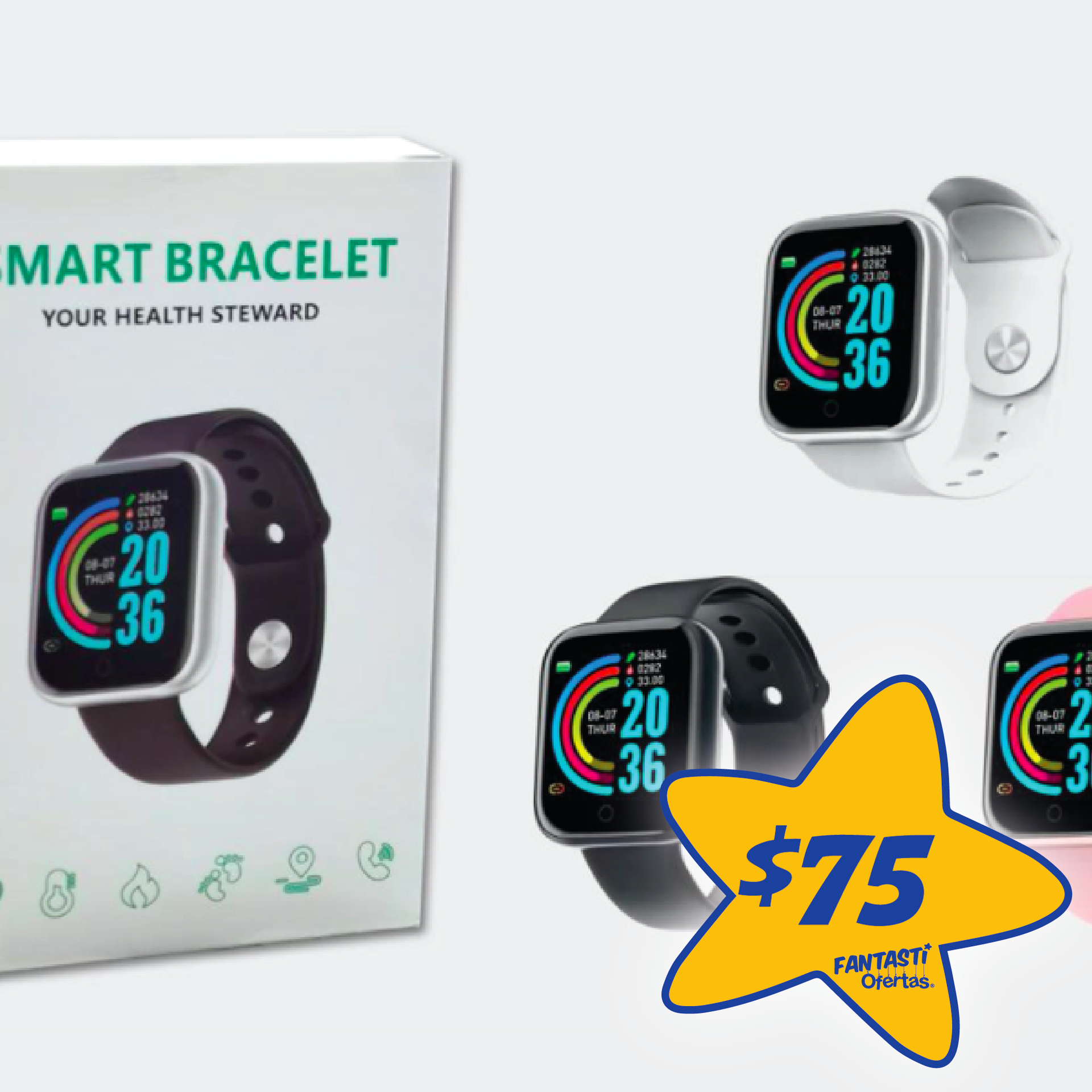 Mercado libre best sale smart bracelet